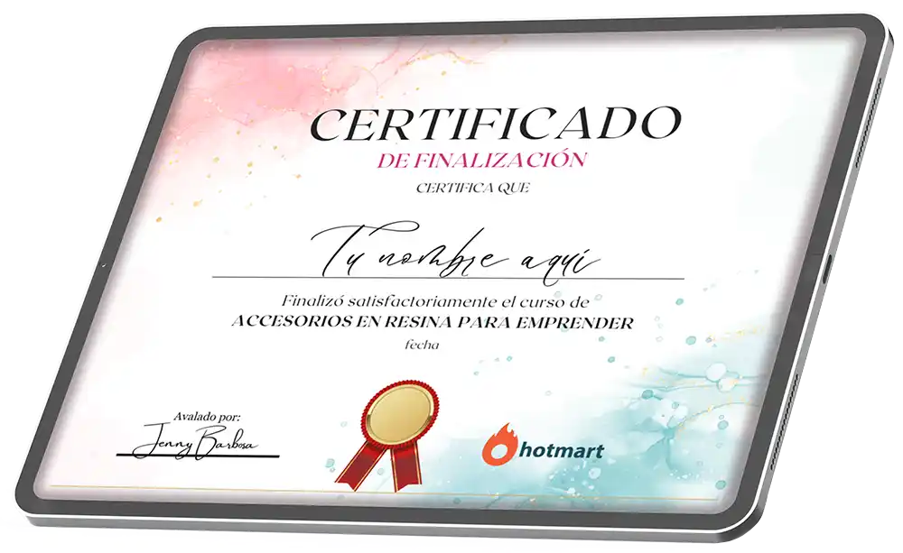 Certificado de finalización del curso
